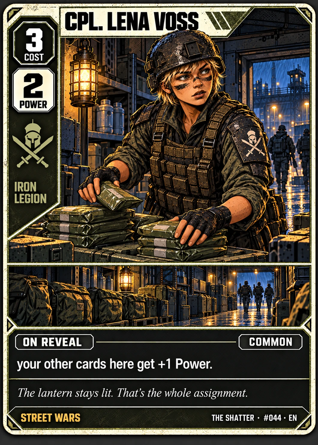 Cpl. Lena Voss, Streetprint edition