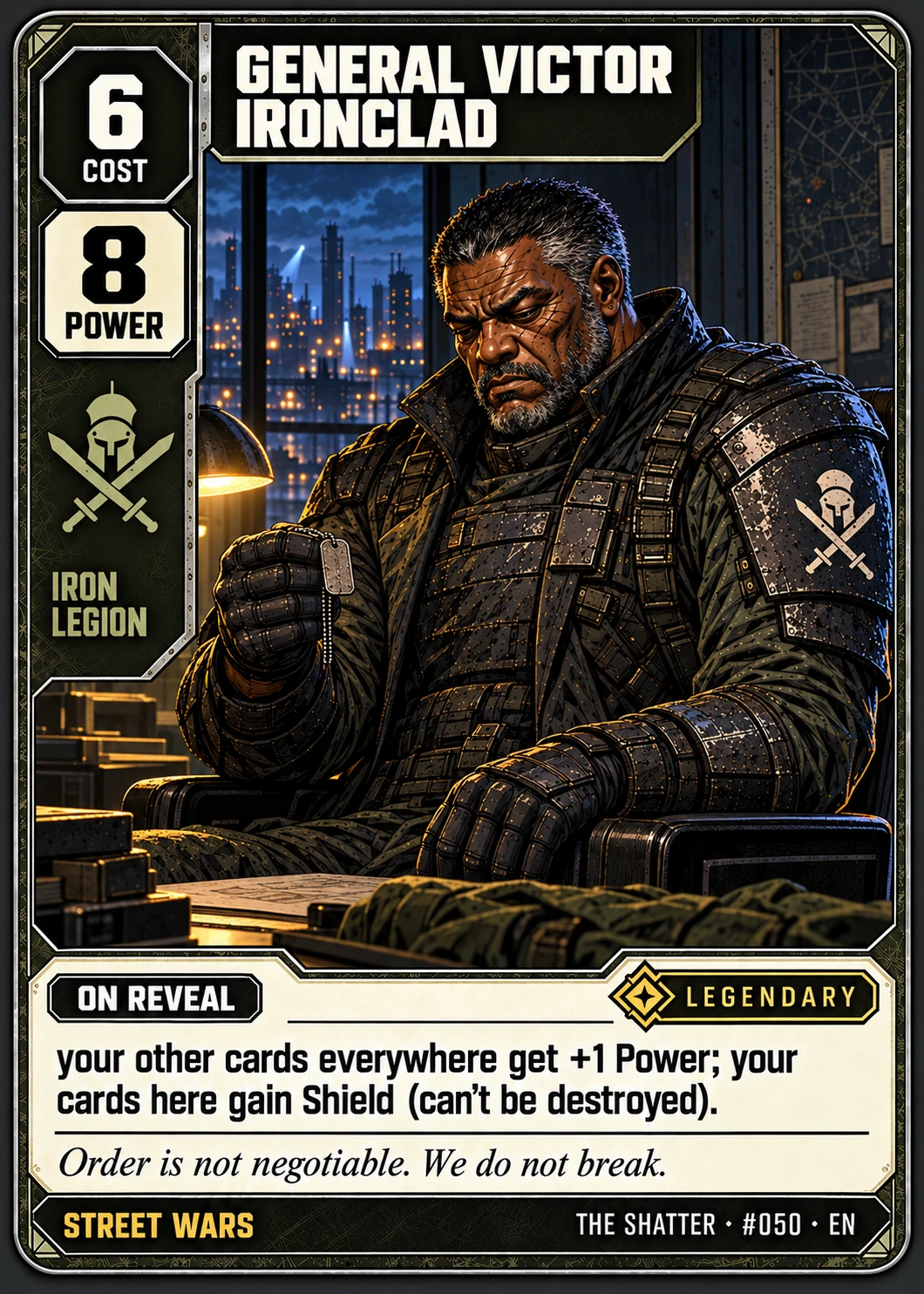 General Victor Ironclad, Obsidian edition