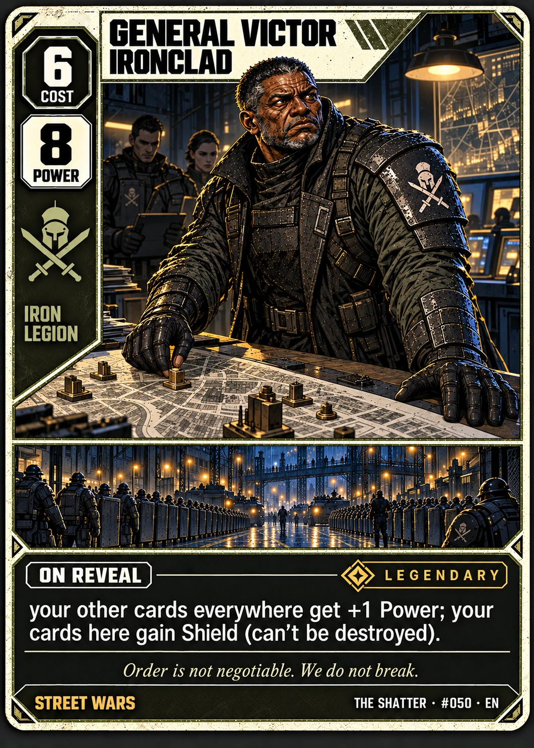 General Victor Ironclad, Streetprint edition