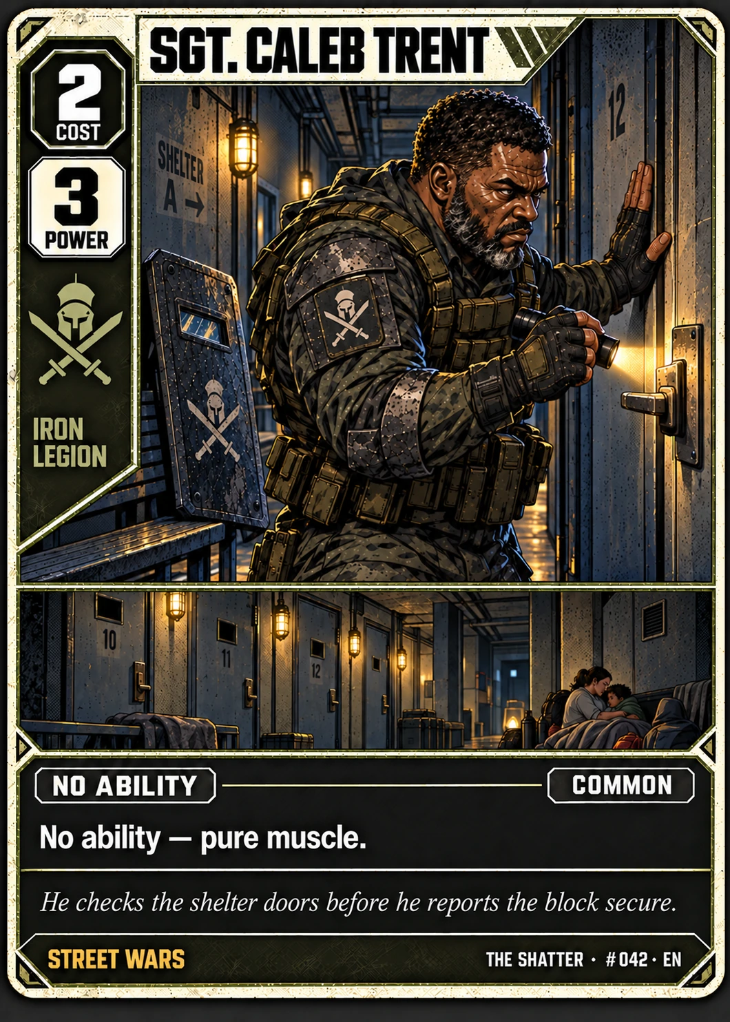 Sgt. Caleb Trent, Streetprint edition