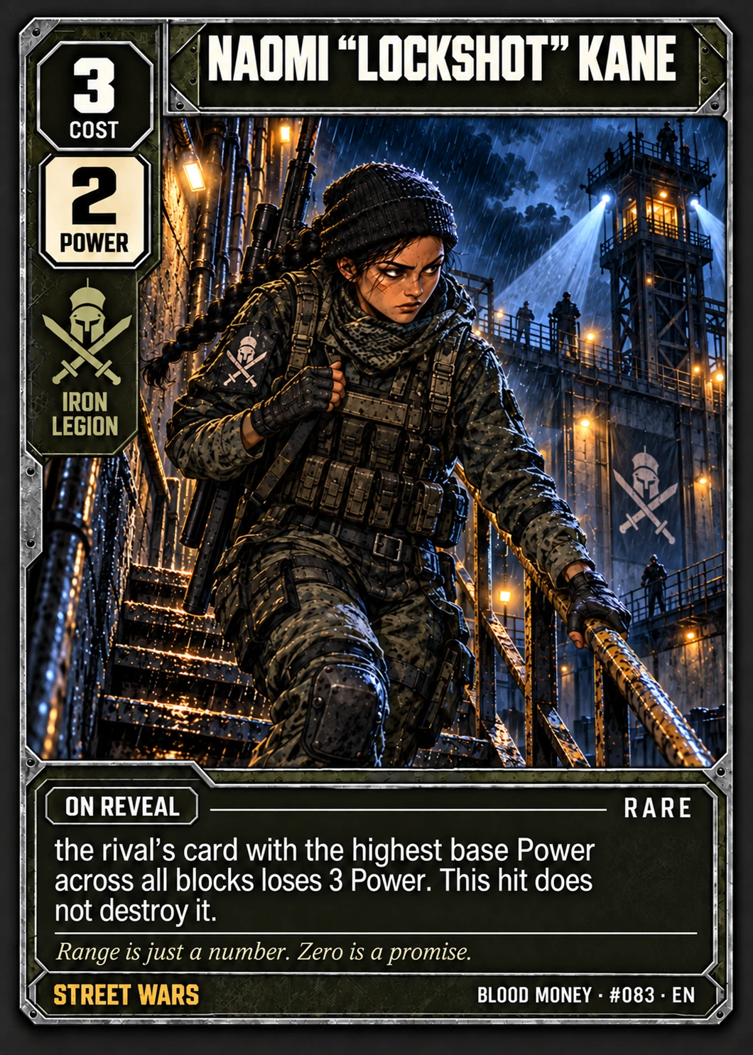 Naomi "Lockshot" Kane, Cinematic edition