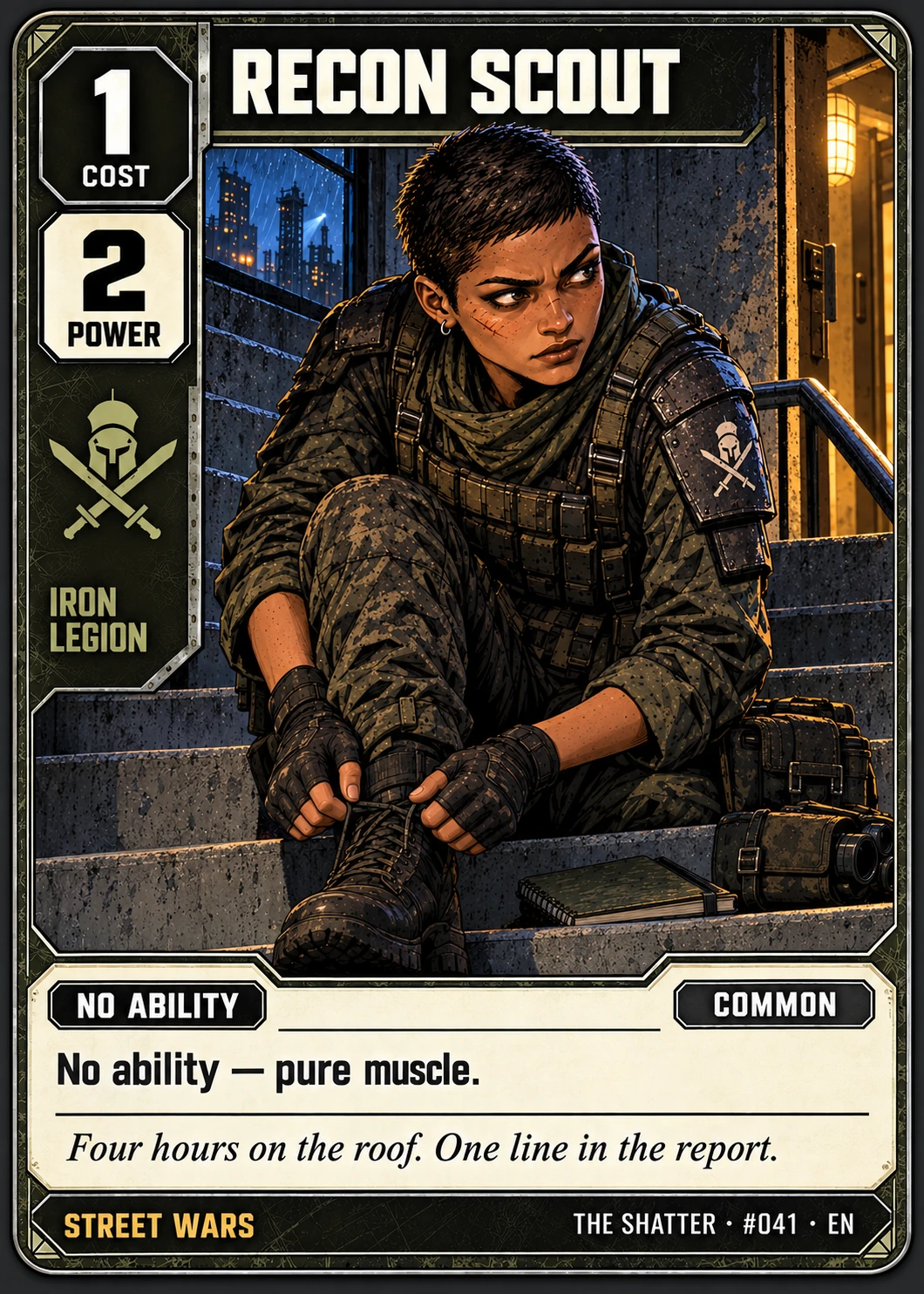 Recon Scout, Obsidian edition