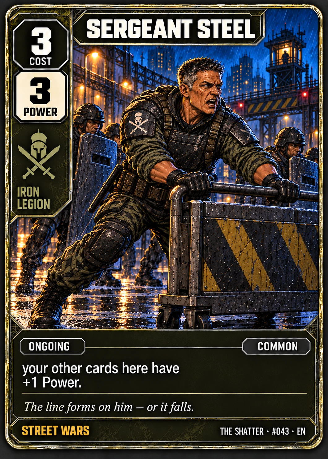 Sergeant Steel, Cinematic edition
