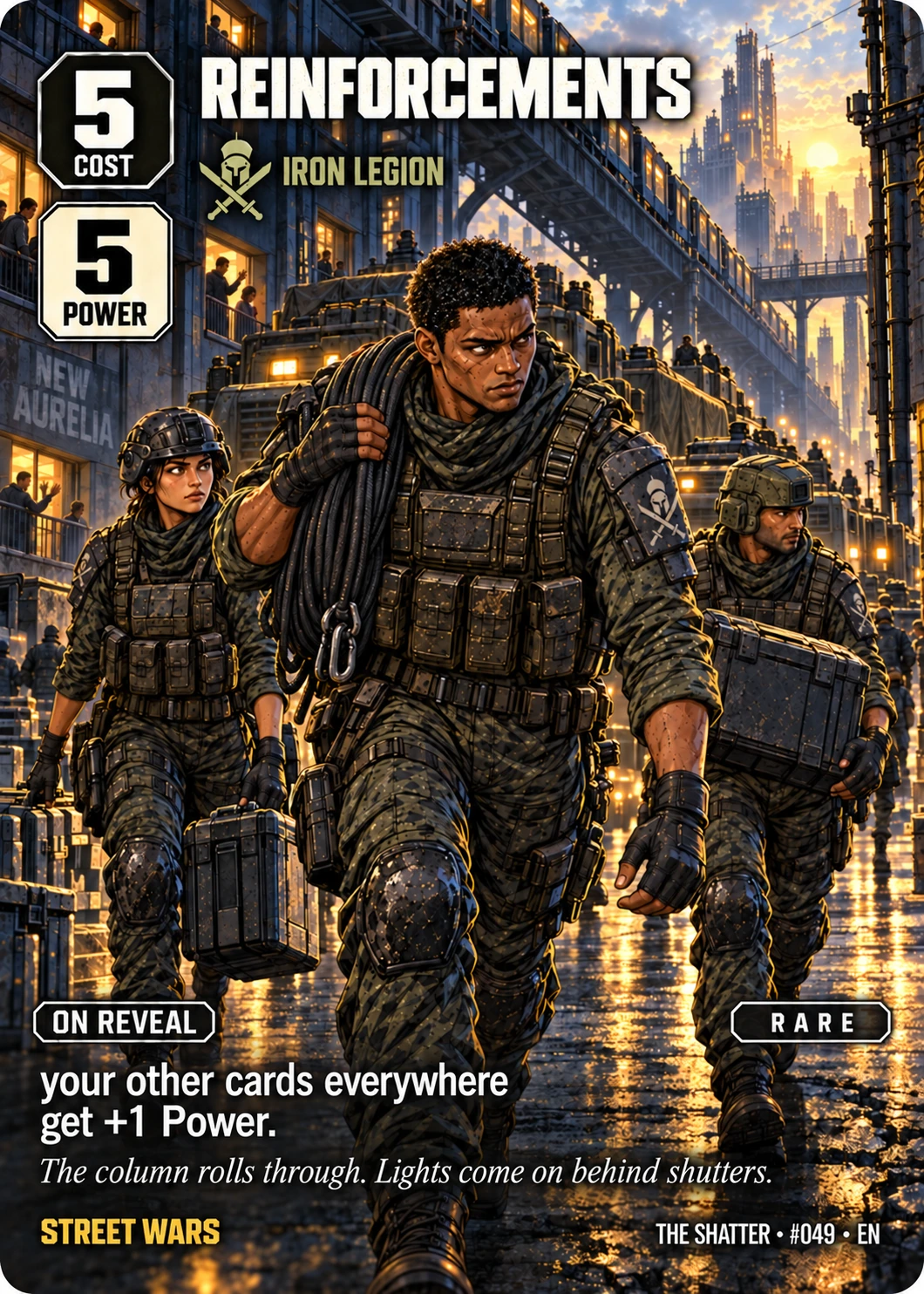 Reinforcements, Full Art edition