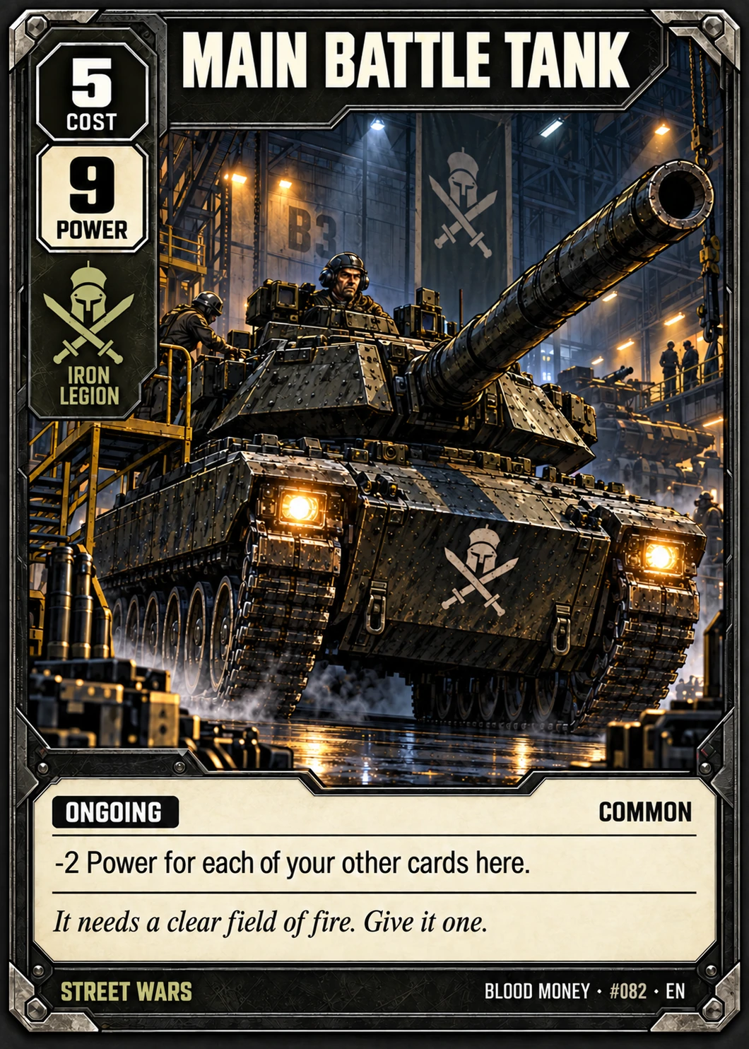 Main Battle Tank, Obsidian edition