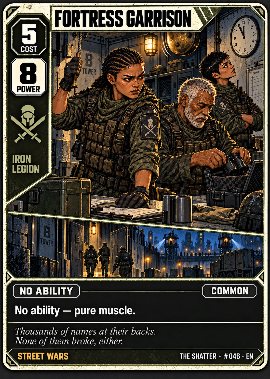 Fortress Garrison, Streetprint edition