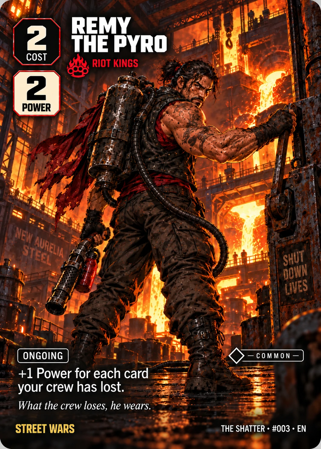 Remy the Pyro, Full Art edition