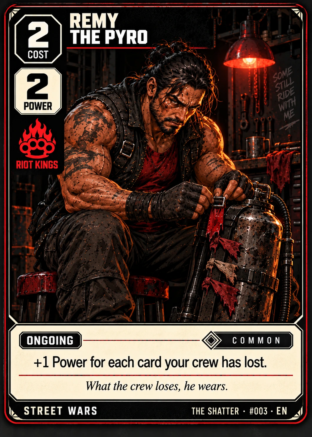 Remy the Pyro, Obsidian edition