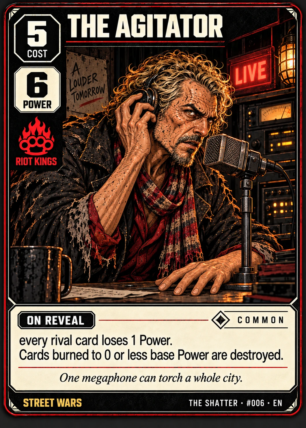 The Agitator, Obsidian edition