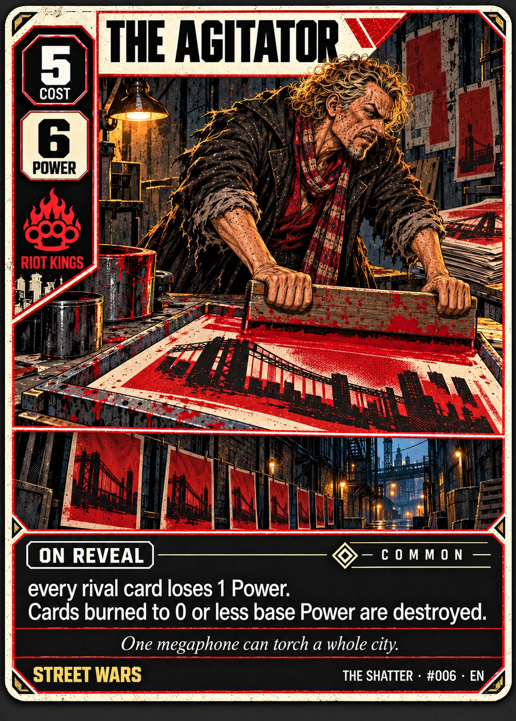 The Agitator, Streetprint edition