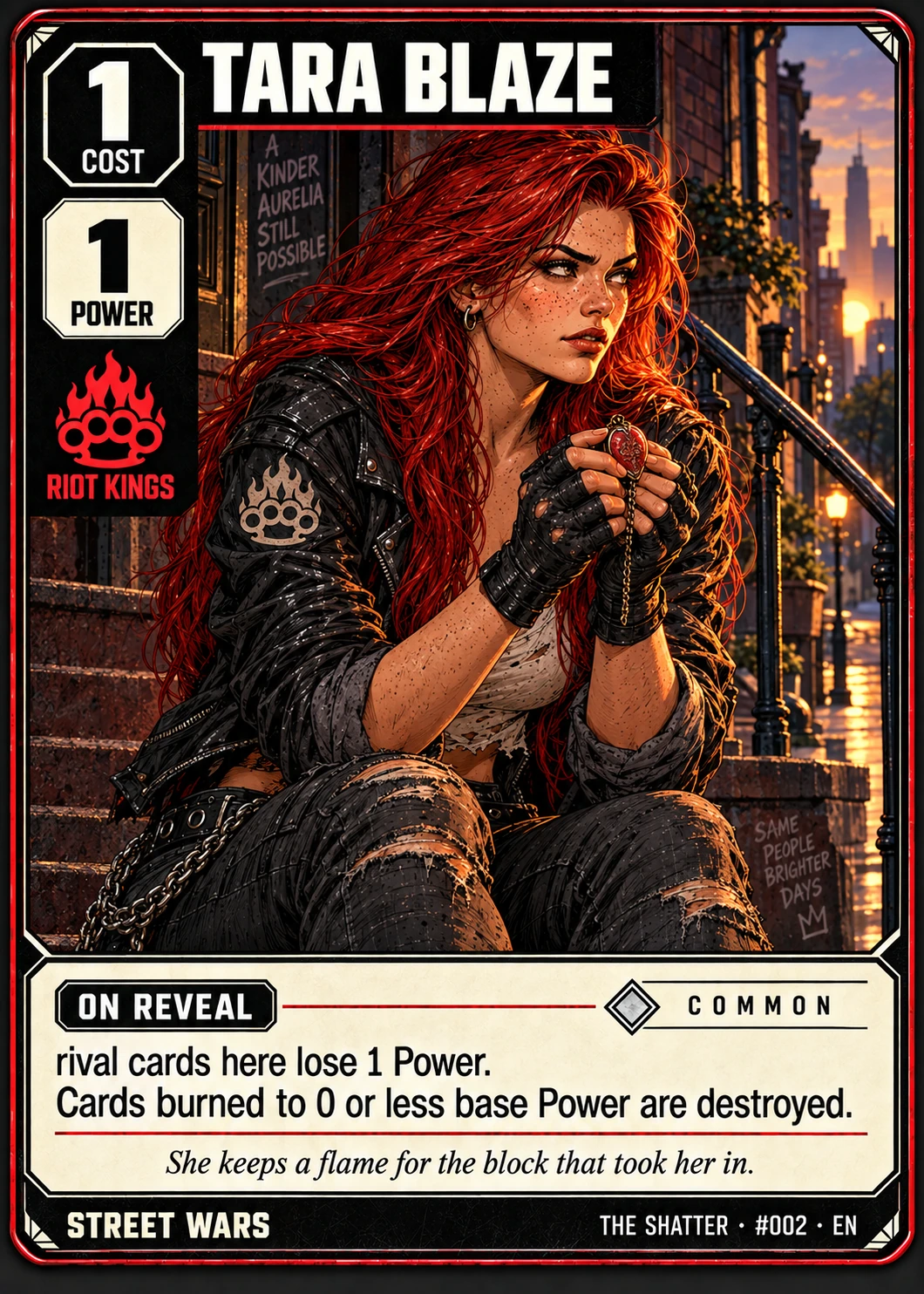 Tara Blaze, edizione Obsidian
