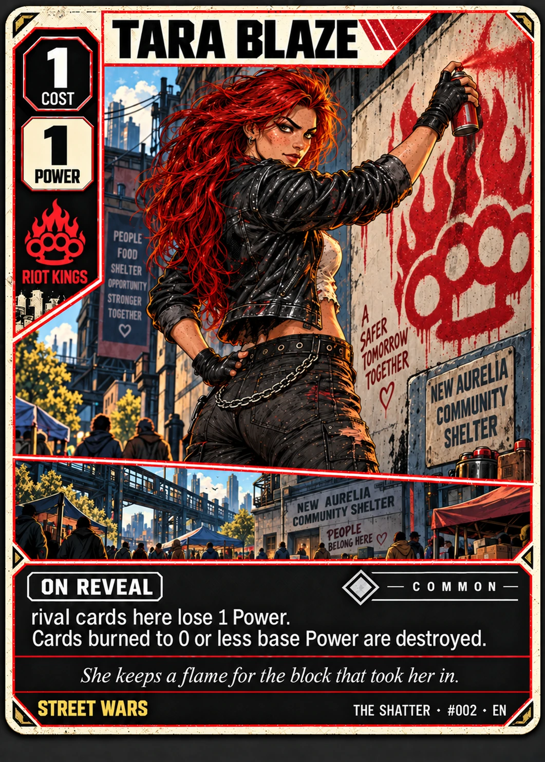 Tara Blaze, edizione Streetprint