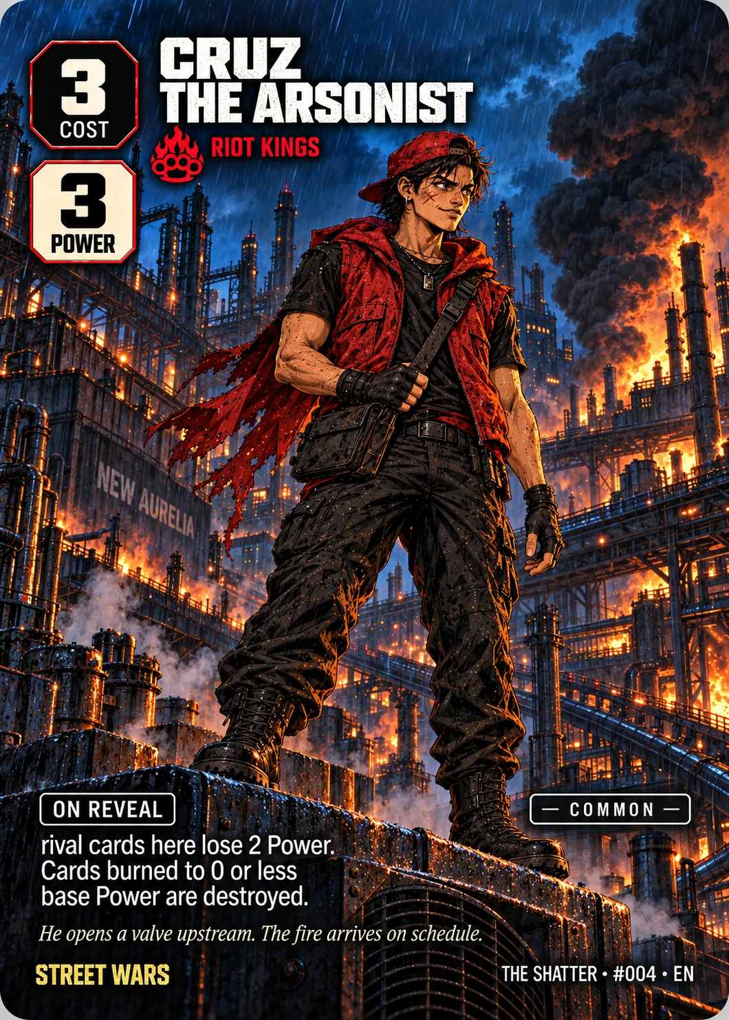 Cruz the Arsonist, Full Art edition