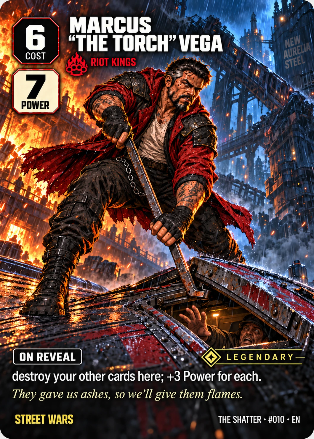 Marcus "The Torch" Vega, Full Art edition