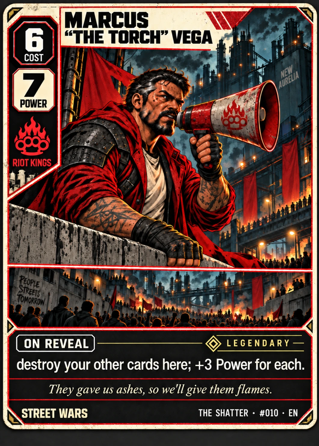 Marcus "The Torch" Vega, Streetprint edition