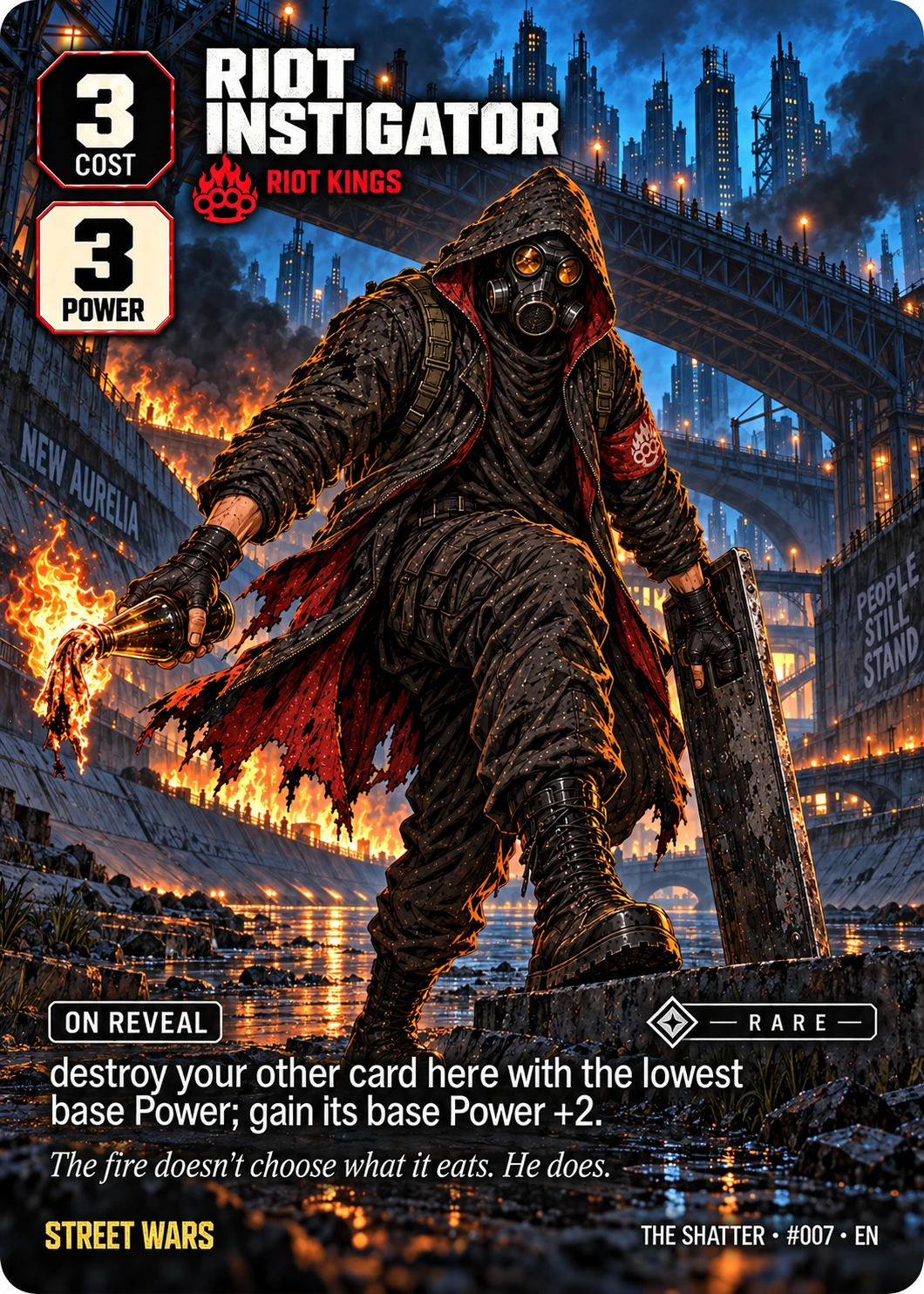 Riot Instigator, Full Art edition