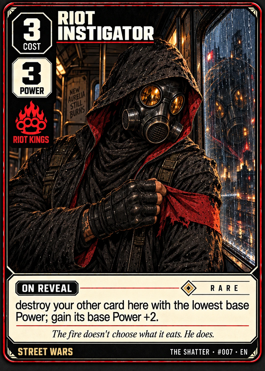 Riot Instigator, Obsidian edition