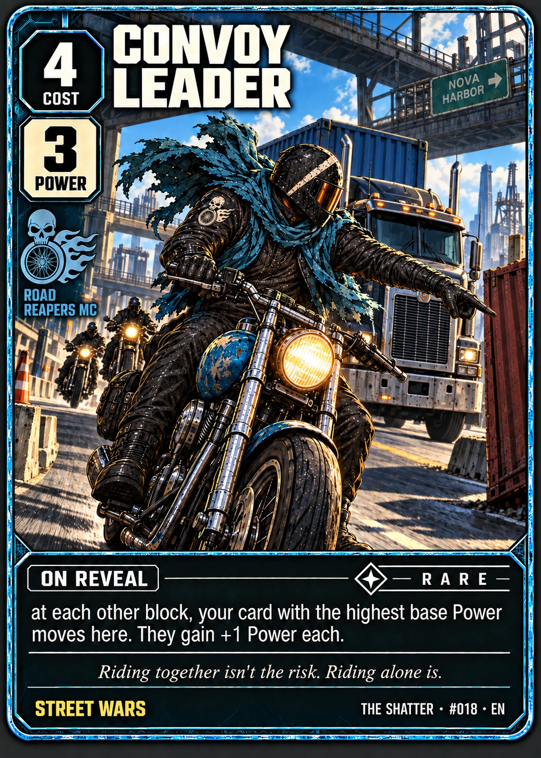 Convoy Leader, Cinematic edition
