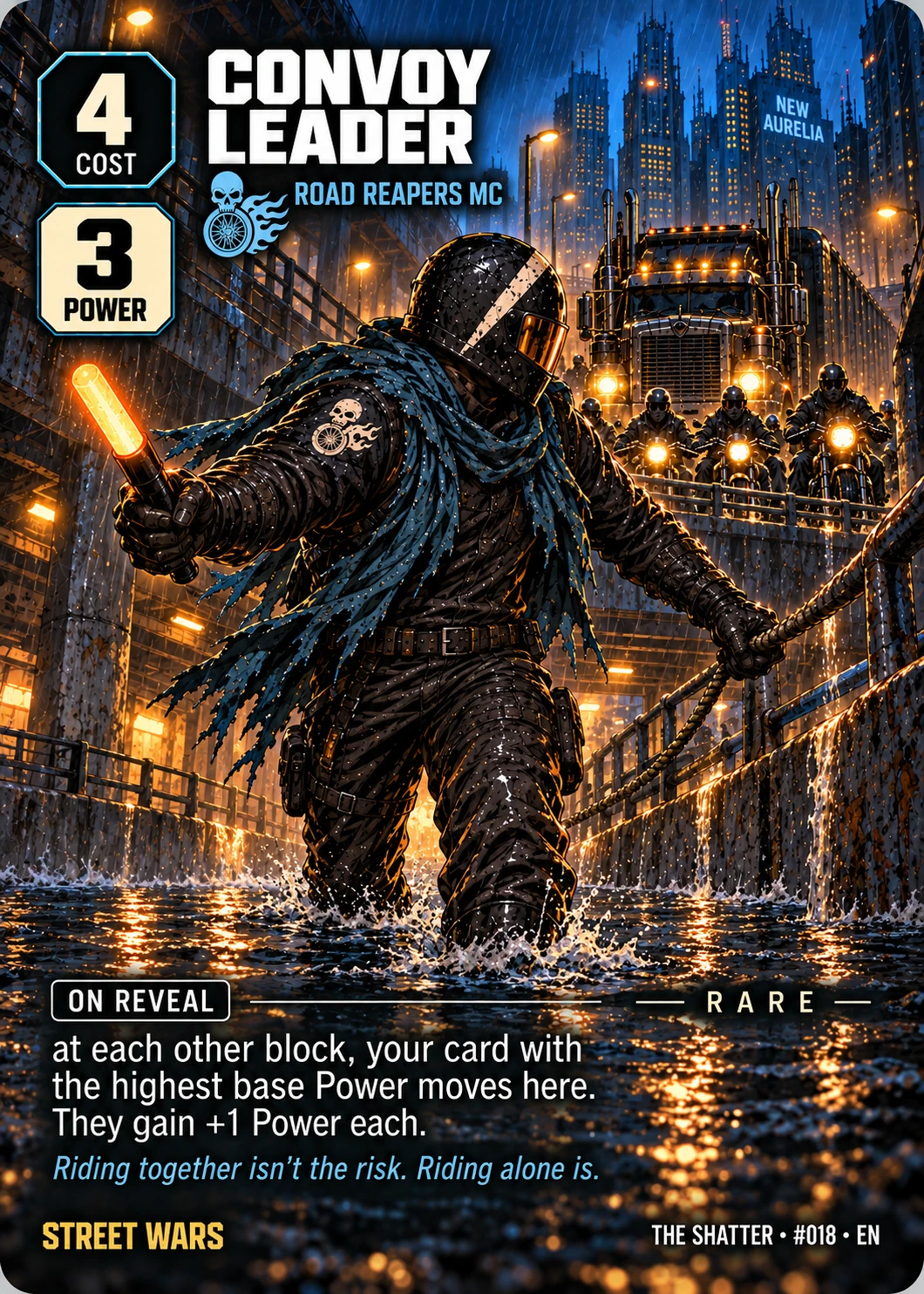 Convoy Leader, Full Art edition