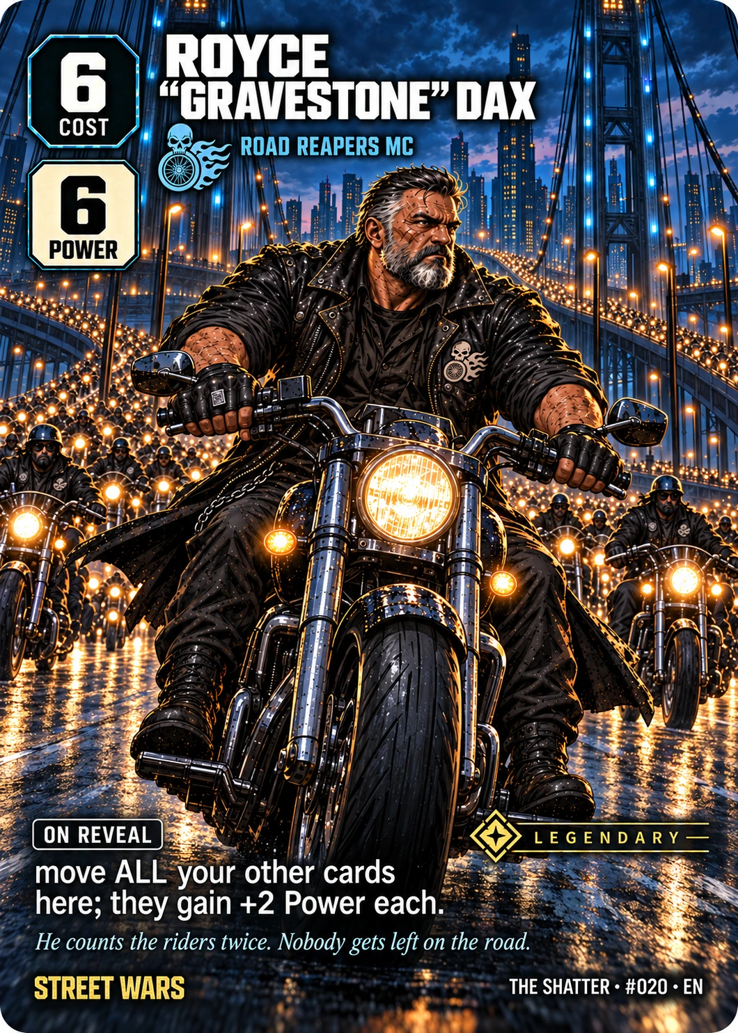 Royce "Gravestone" Dax, Full Art edition