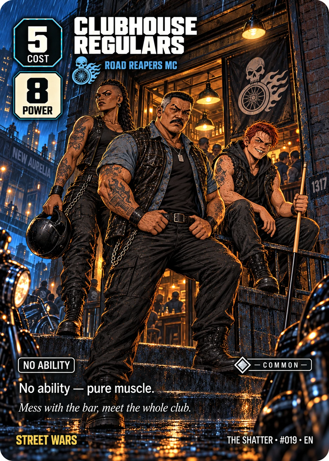 Clubhouse Regulars, Full Art edition