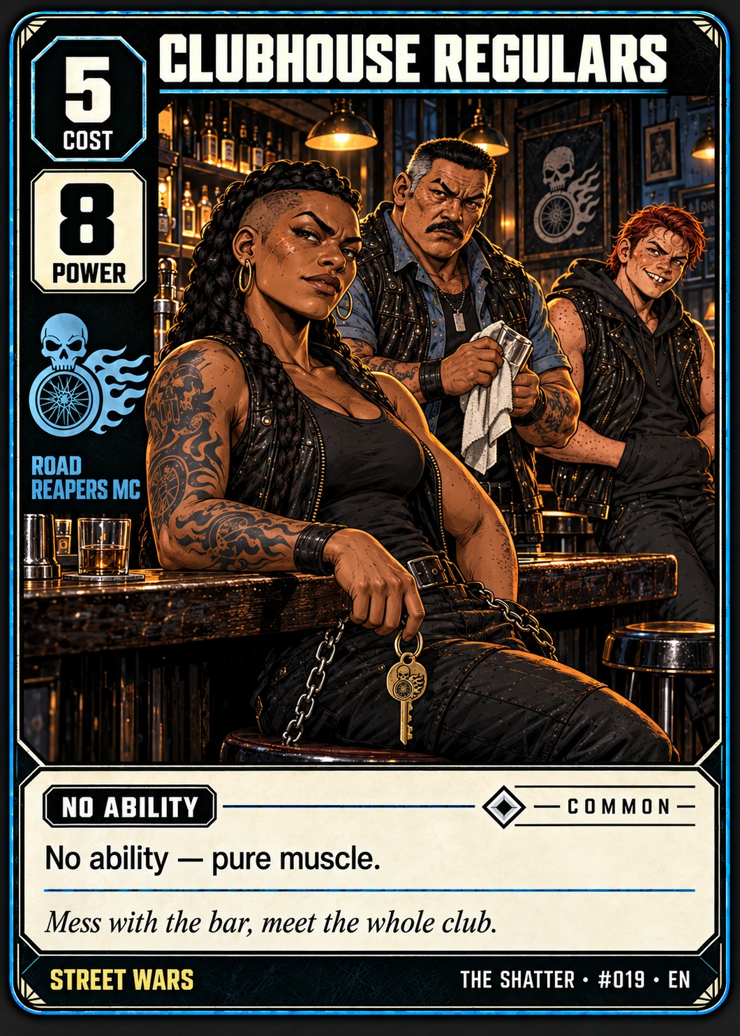 Clubhouse Regulars, Obsidian edition