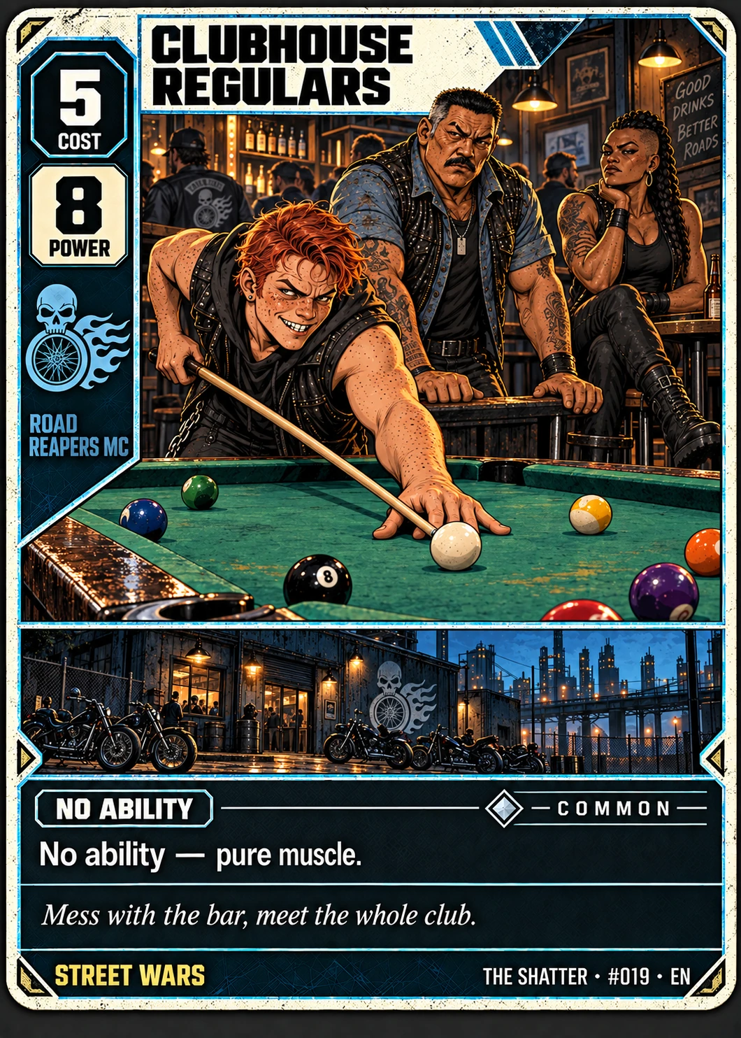 Clubhouse Regulars, Streetprint edition