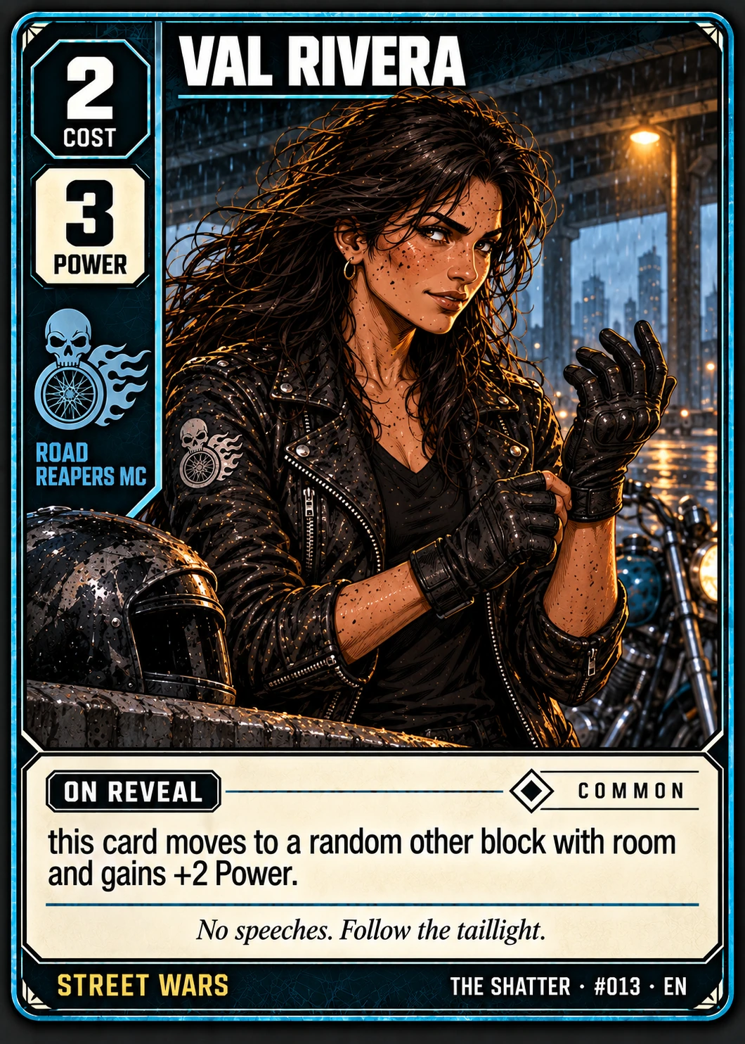 Val Rivera, Obsidian edition