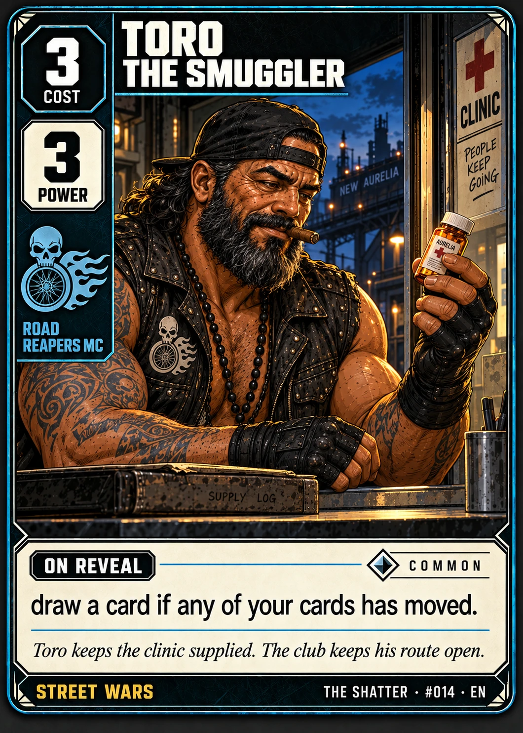 Toro the Smuggler, Obsidian edition