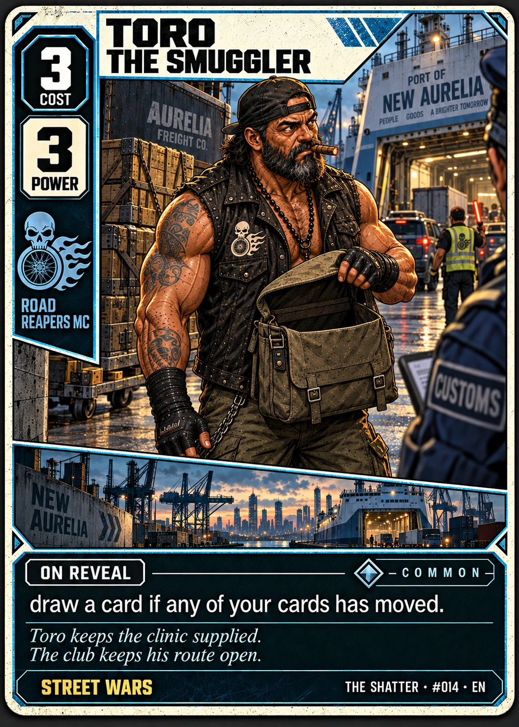 Toro the Smuggler, Streetprint edition