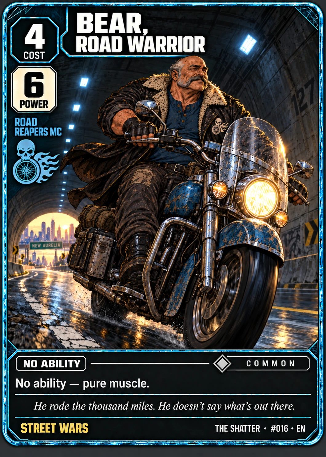 Bear, Road Warrior, Cinematic edition