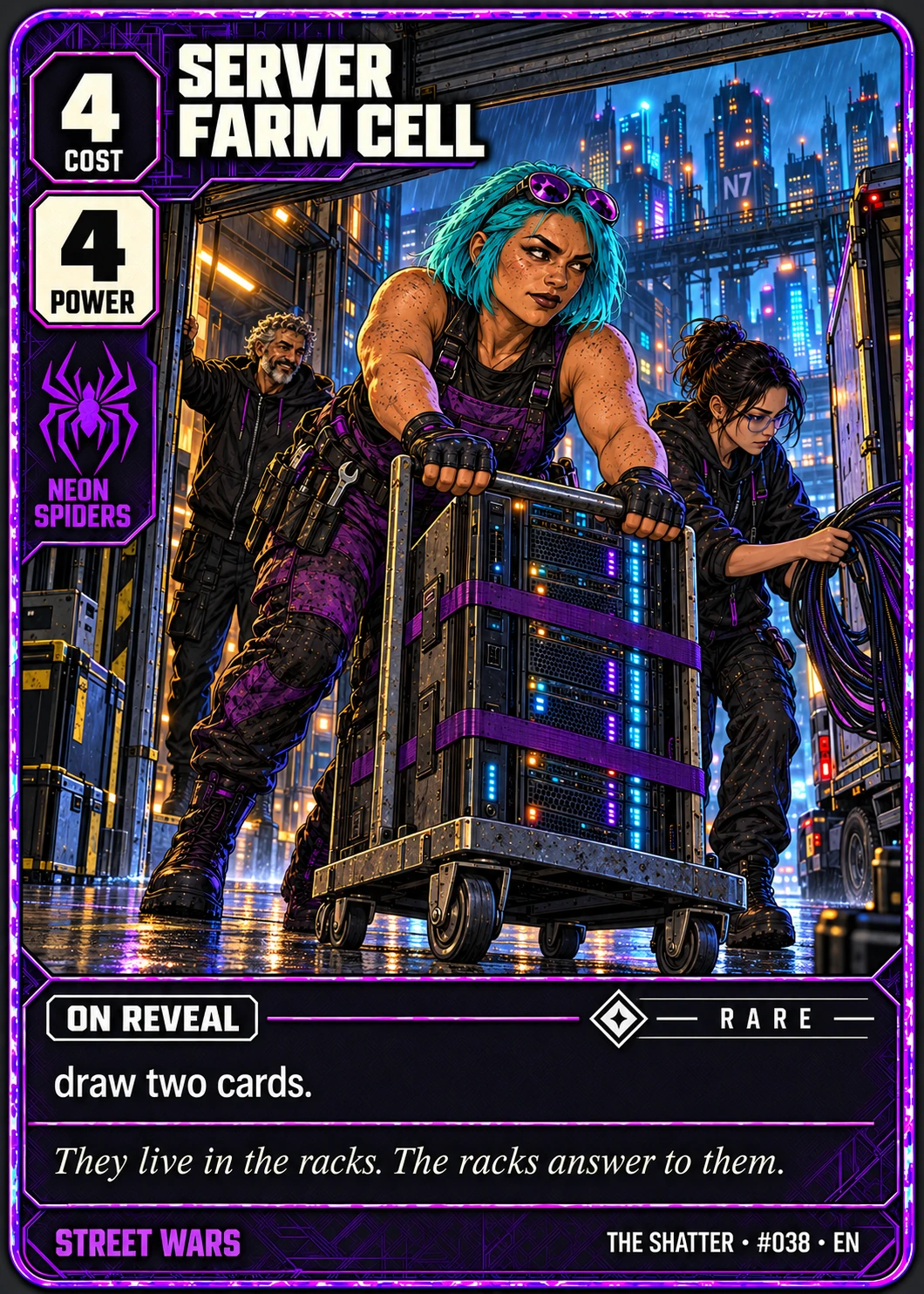 Server Farm Cell, Cinematic edition