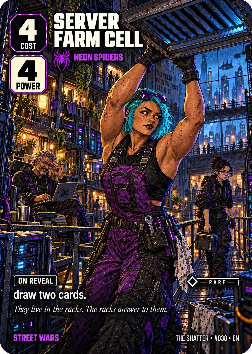 Server Farm Cell, Full Art edition