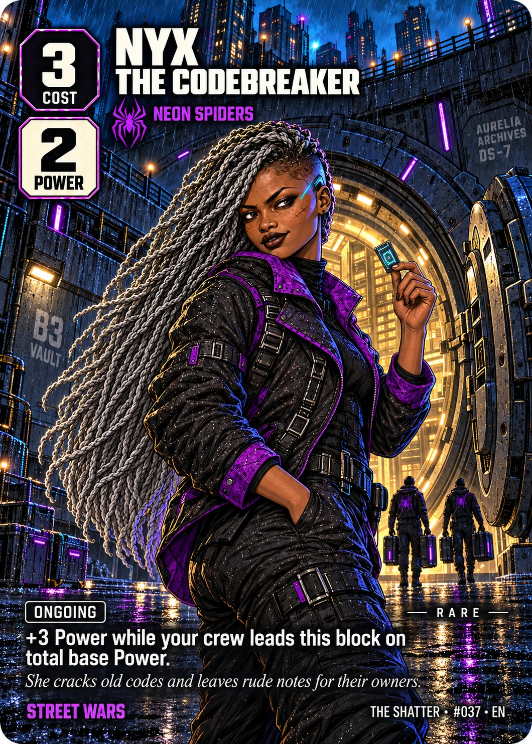 Nyx the Codebreaker, Full Art edition