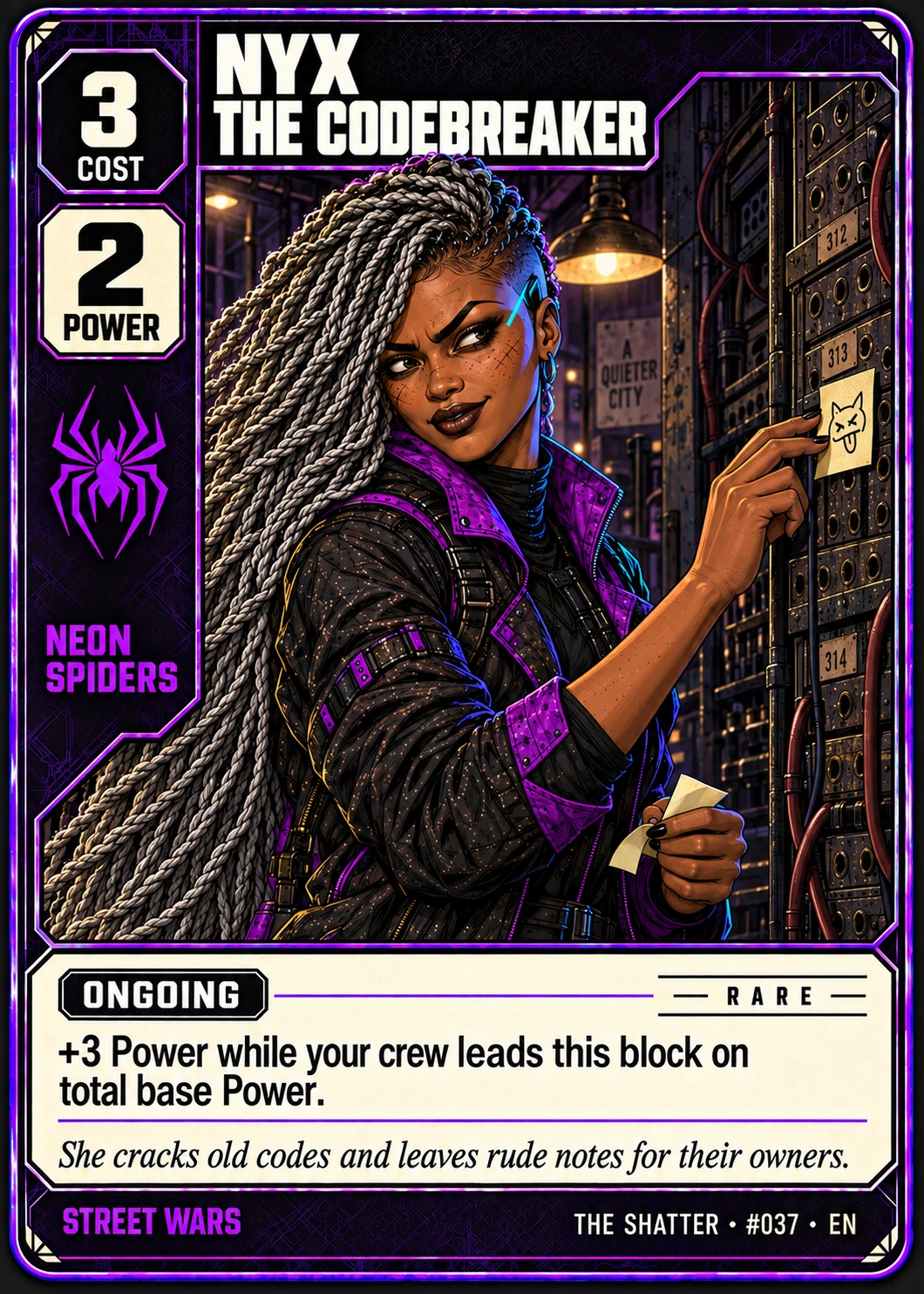 Nyx the Codebreaker, Obsidian edition
