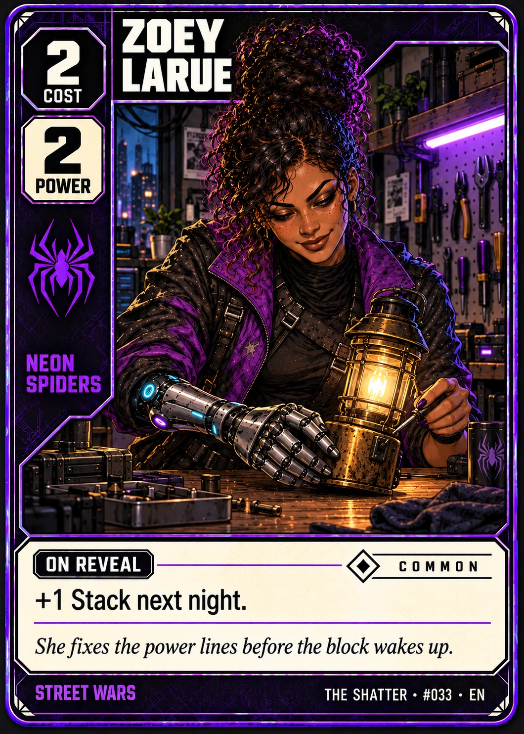 Zoey LaRue, Obsidian edition