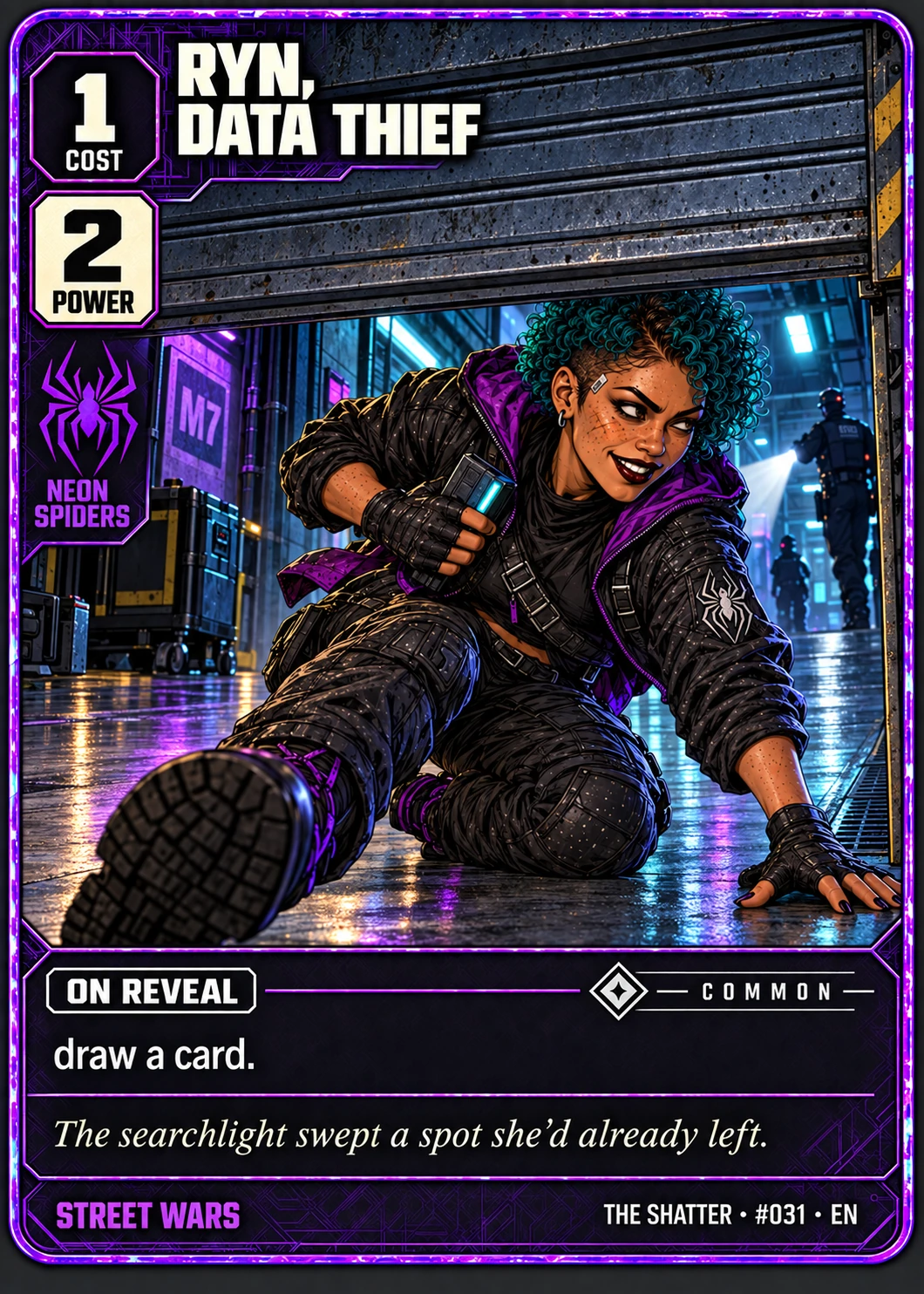 Ryn, Data Thief, Cinematic edition