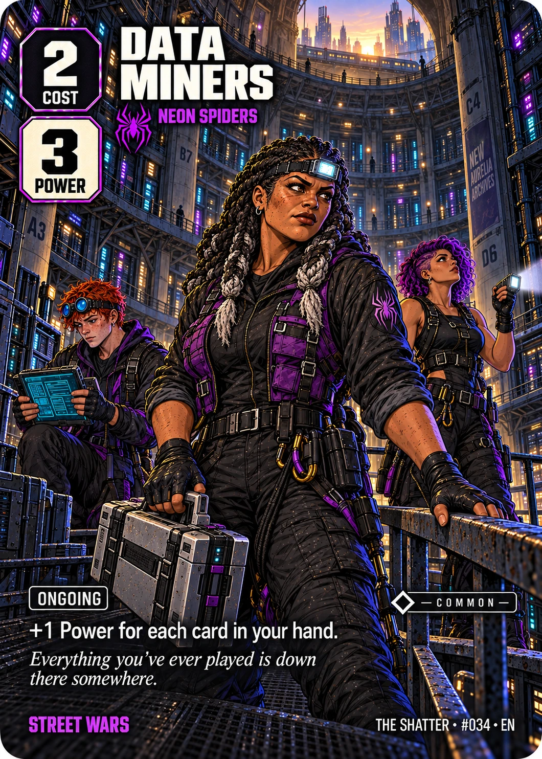 Data Miners, Full Art edition
