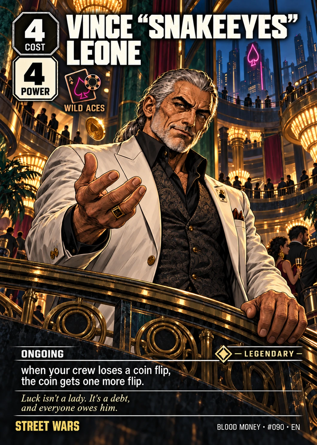 Vince "SnakeEyes" Leone, Full Art edition
