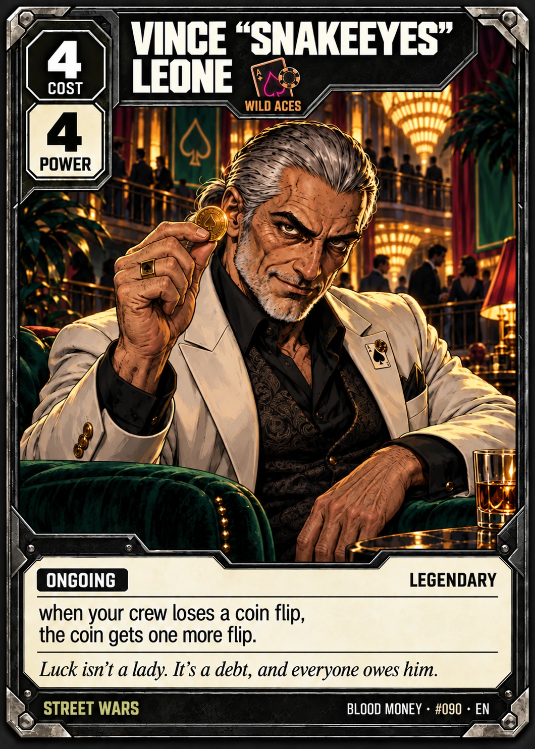 Vince "SnakeEyes" Leone, Obsidian edition