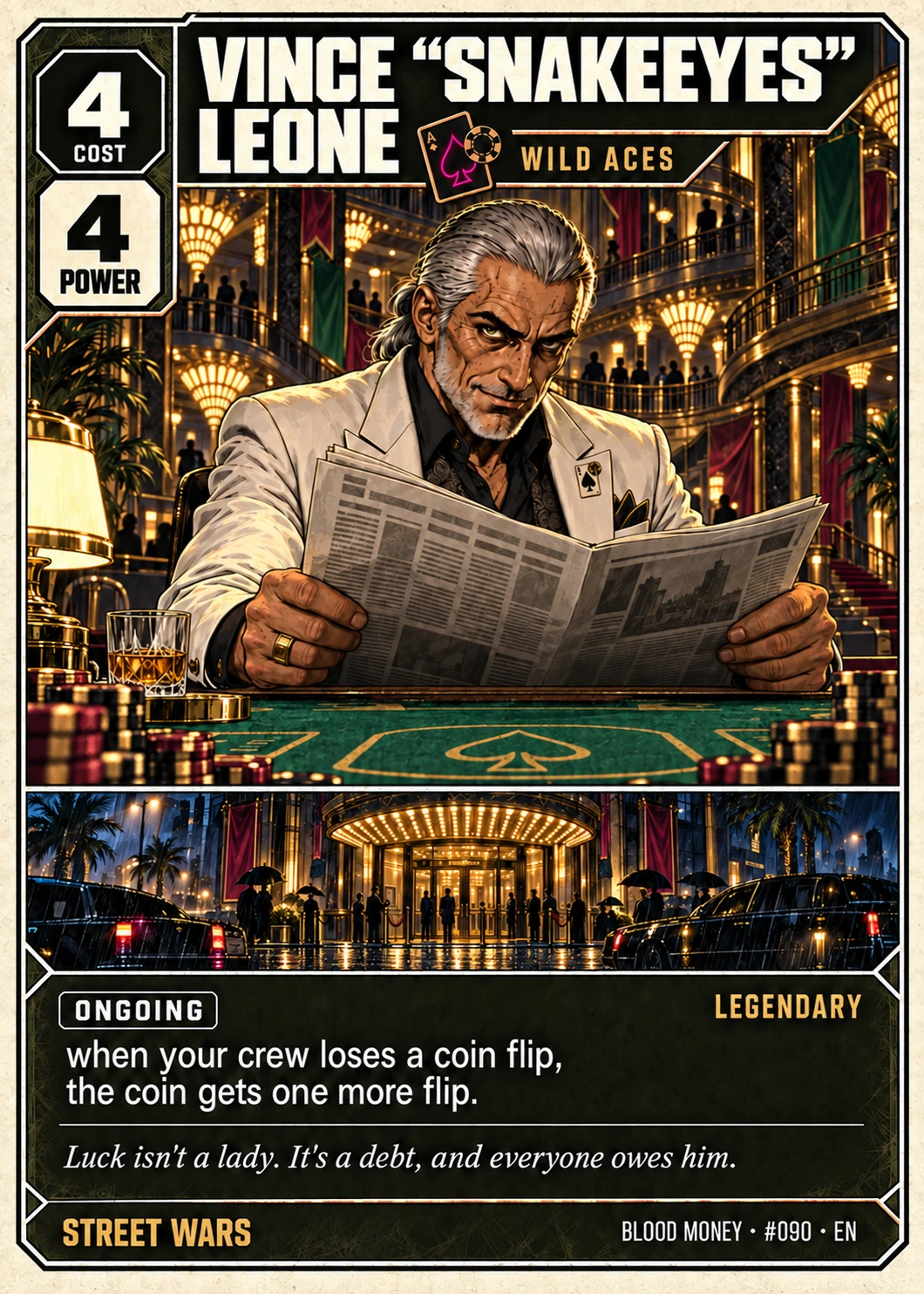 Vince "SnakeEyes" Leone, Streetprint edition