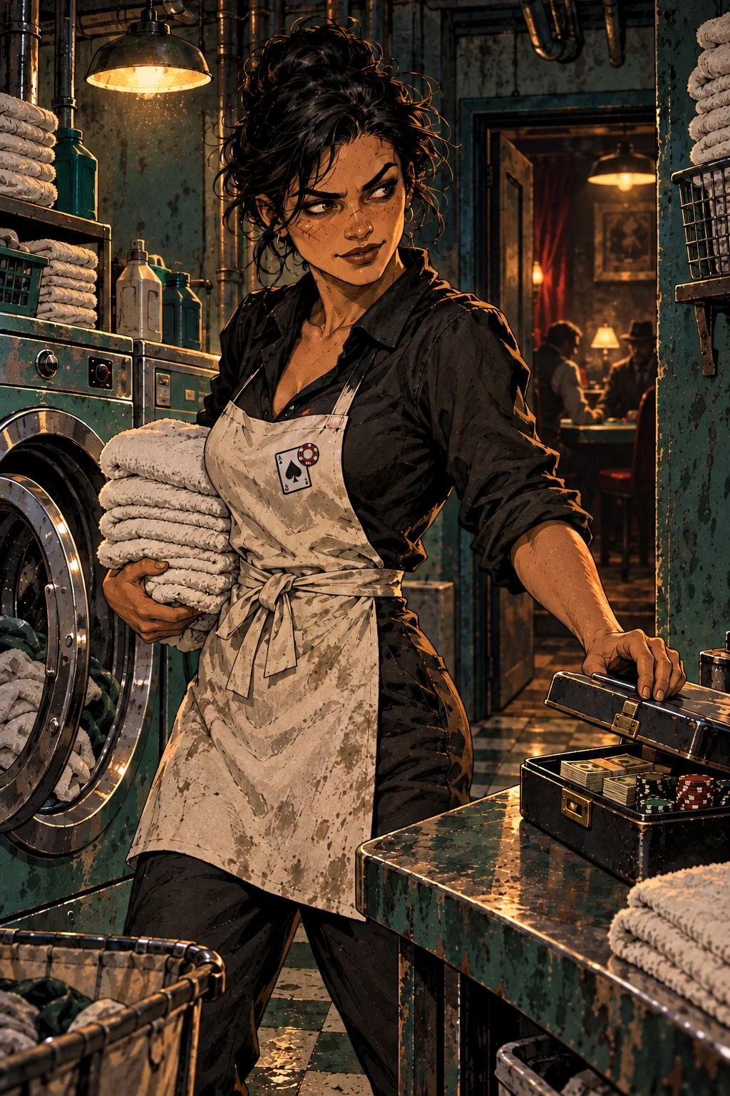 The painting of The Laundry