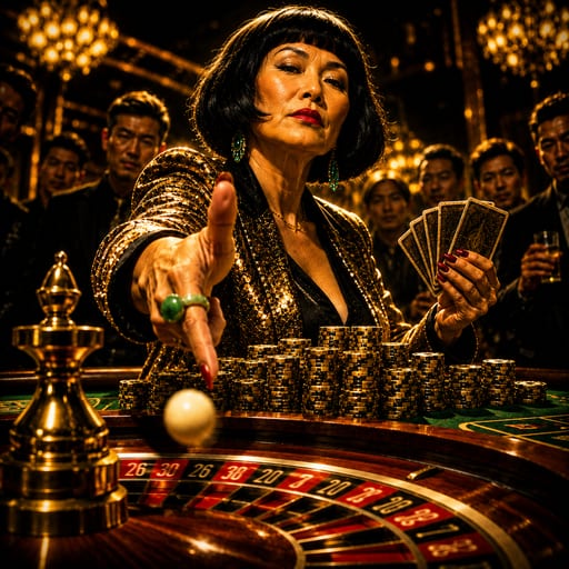 Lila the High Roller — Street Wars card art