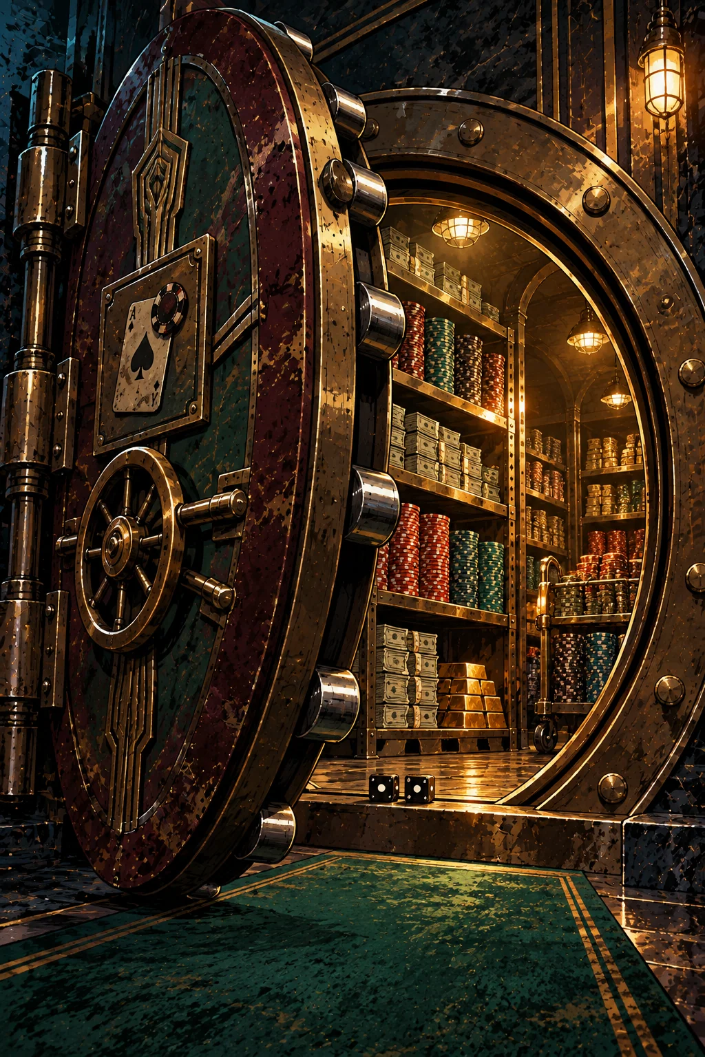 The painting of The Vault